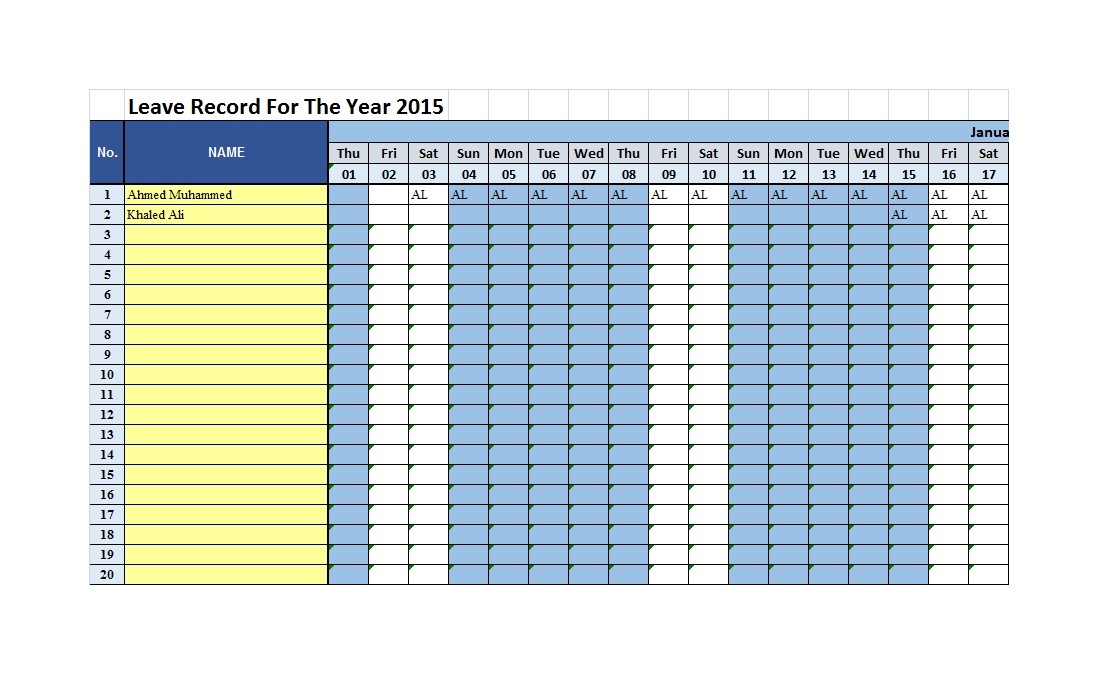 10 Essential Vacation Tracker Excel Templates For 2024