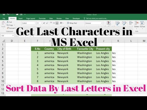 101 Excel Last Character Methods