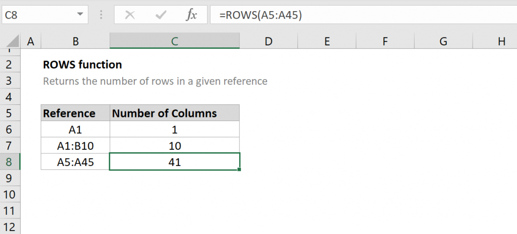 excel find rows