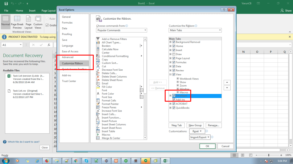 VBA Scripts for Excel