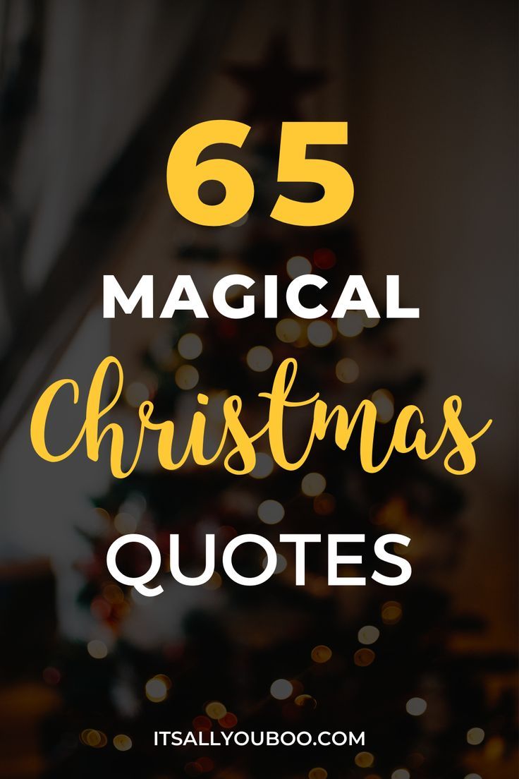 20 Magical Christmas Quotes To Brighten Your Holiday