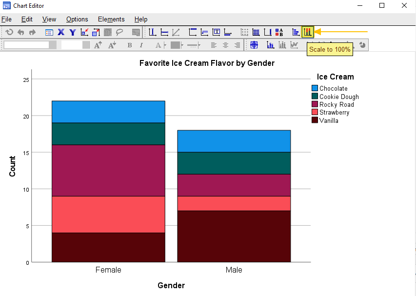 Create Stack Bar Chart Gallery