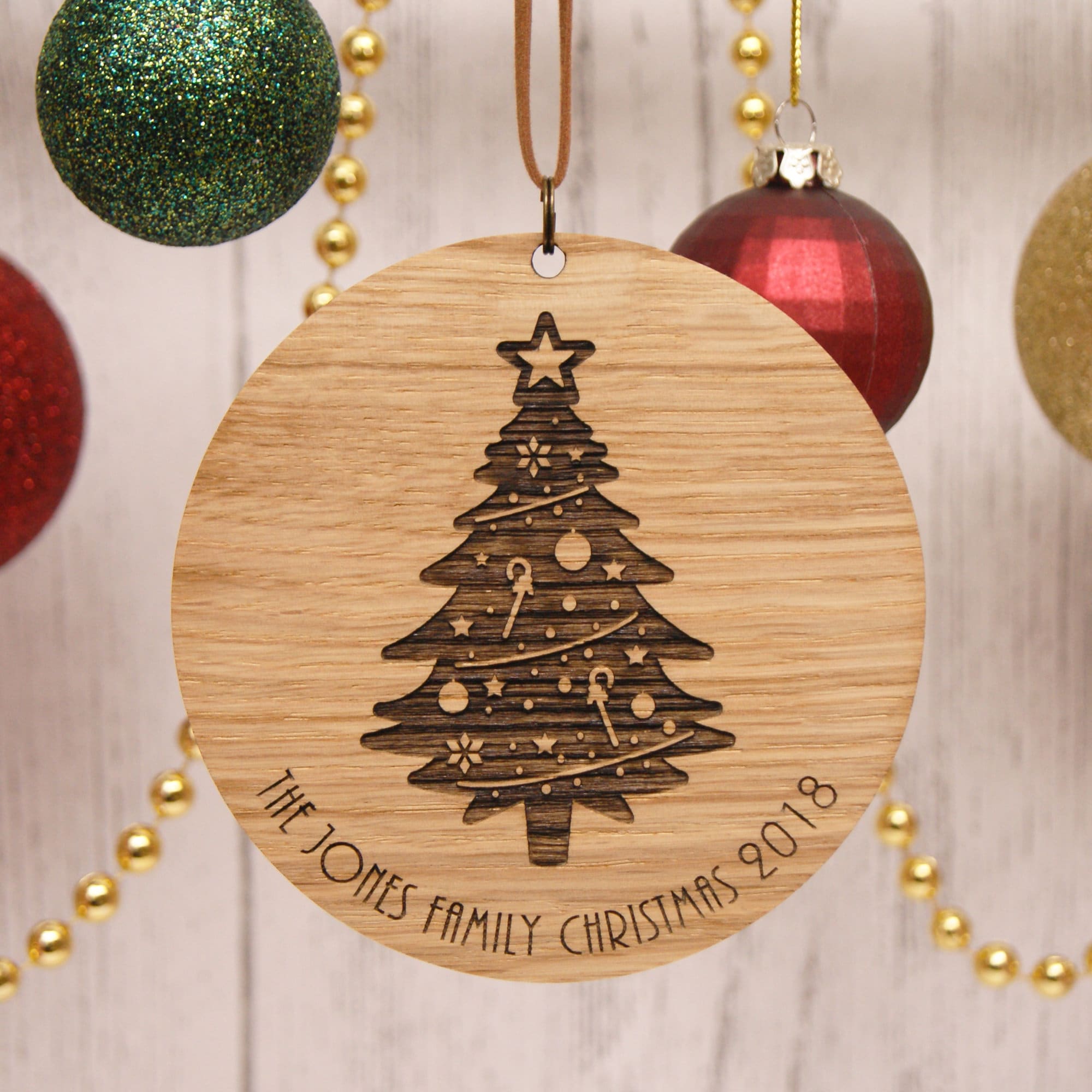 5 Unique Personalised Christmas Tree Decorations In Uk