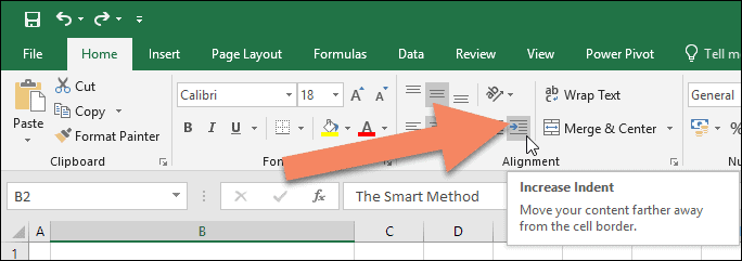 5 Ways To Add Padding In Excel Cells