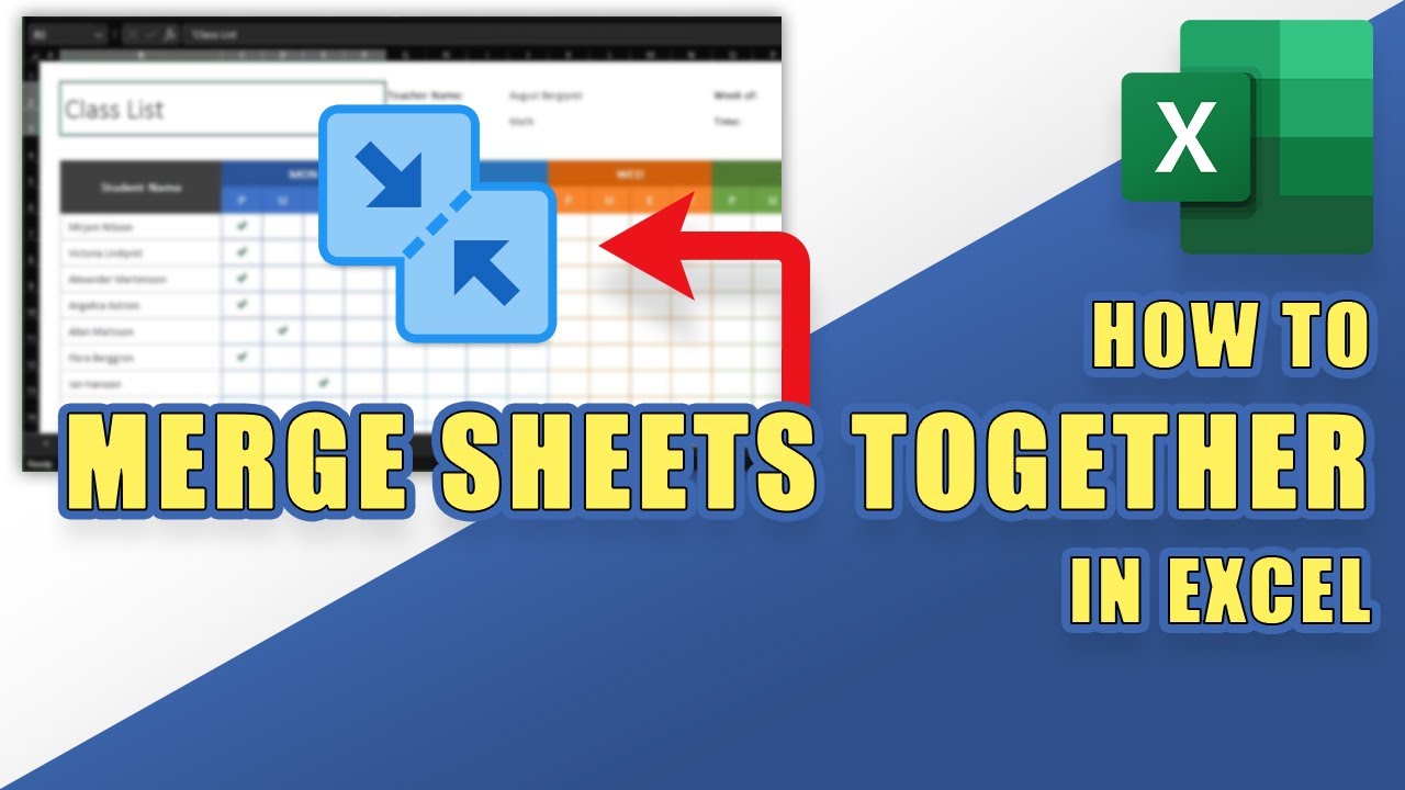 5 Ways To Combine Multiple Worksheets In Excel