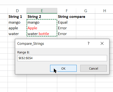 5 Ways To Compare Strings In Excel