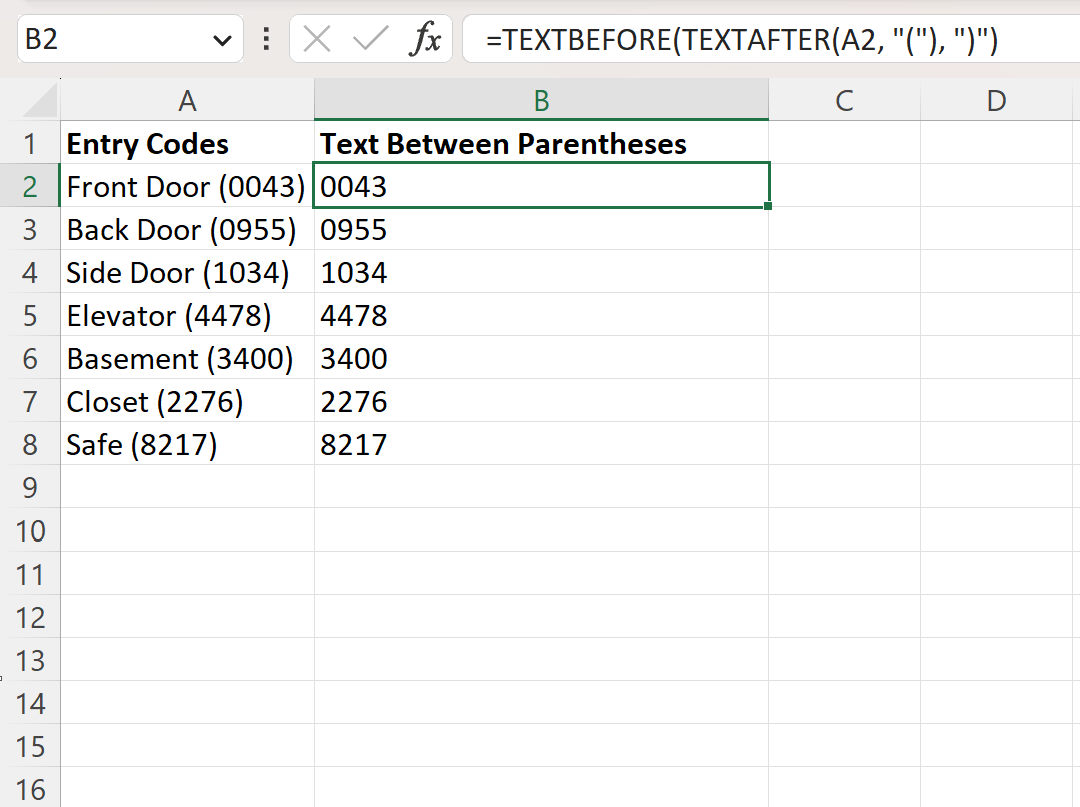 5 Ways To Extract Text Between Parentheses In Excel