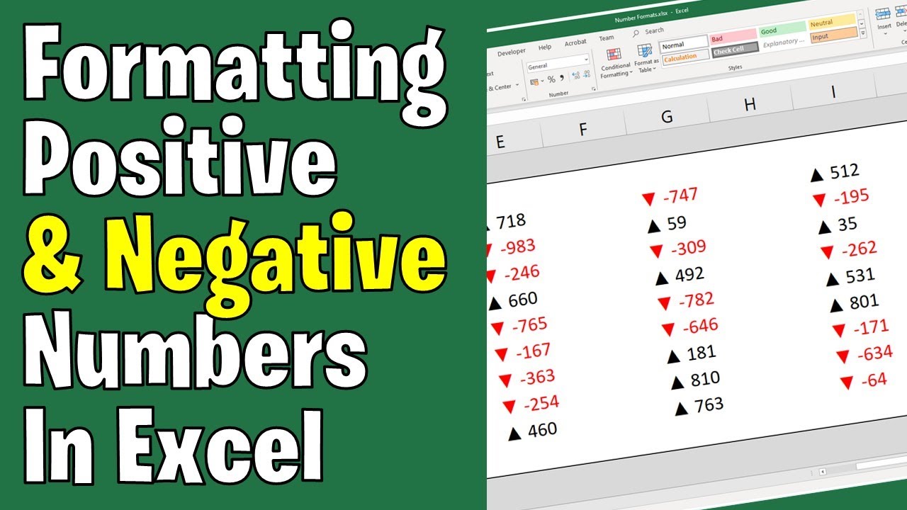 5 Ways To Make Negative Number Positive In Excel