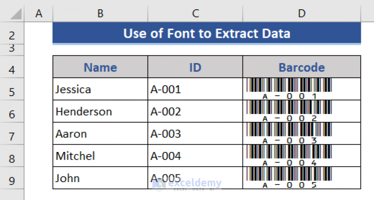 5 Ways To Scan Barcodes Directly To Excel