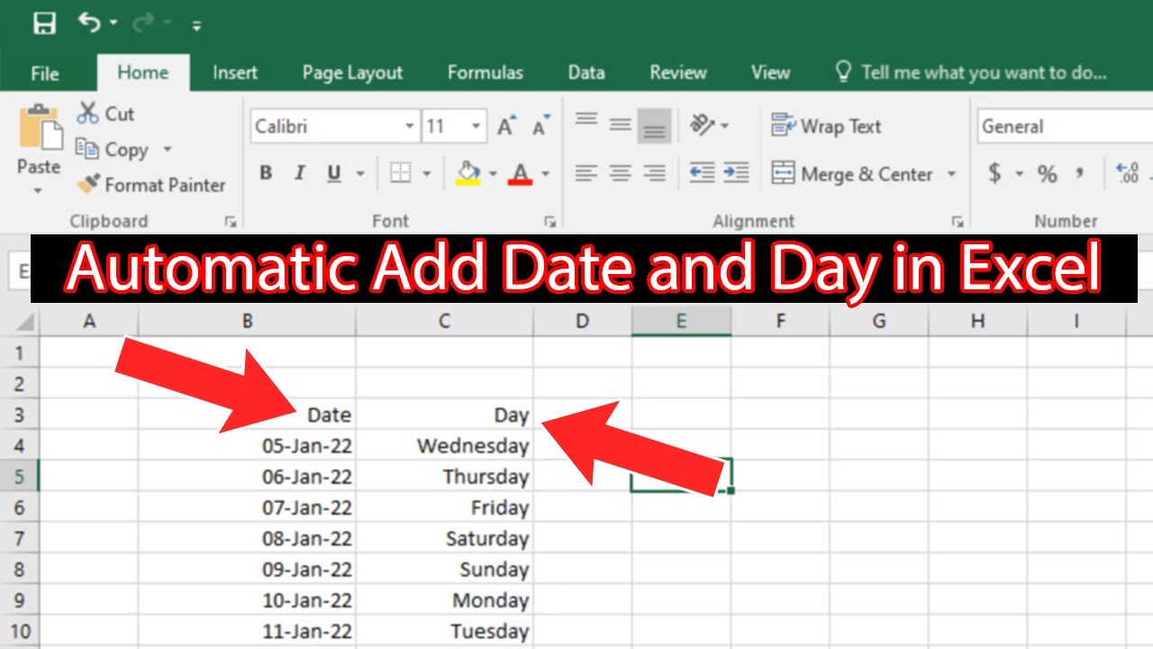 5 Ways To Set First Day Of Week In Excel