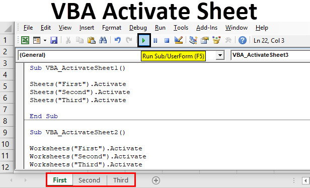 5 Ways To Use Excel Active Sheet In Vba