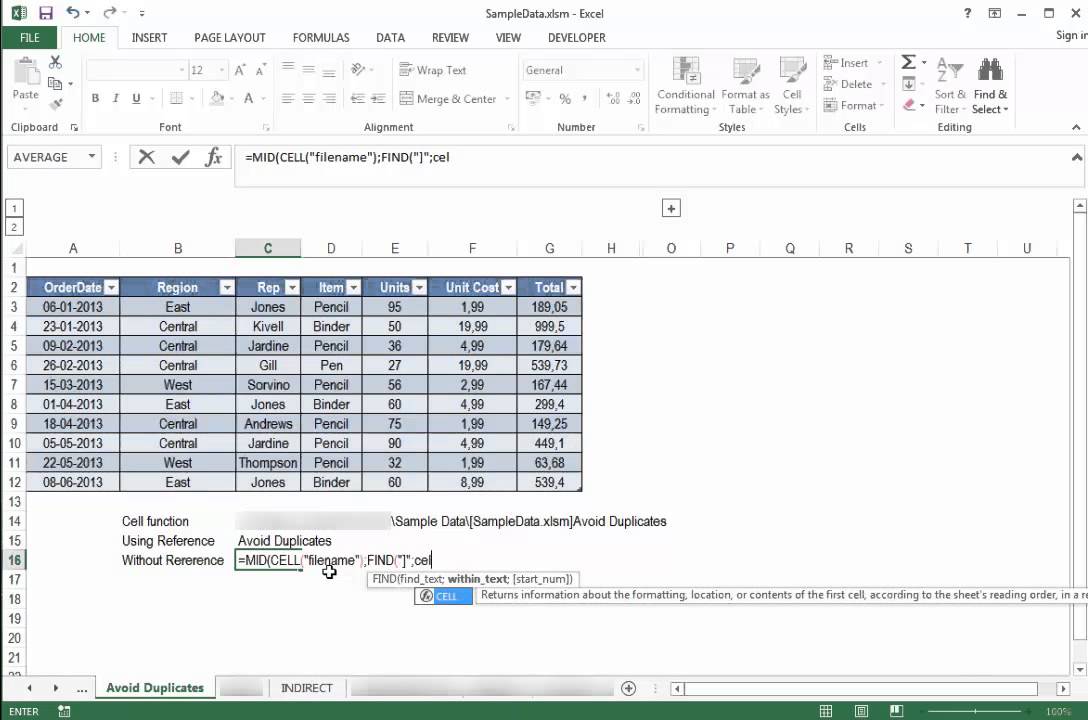 5 Ways To Use Excel Formula With Worksheet Name