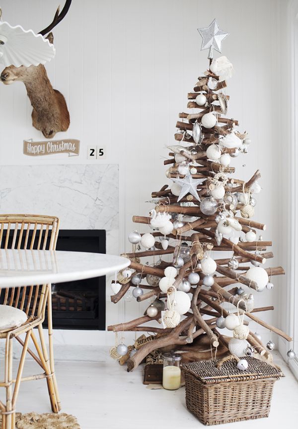 9 Unique Non-Traditional Christmas Tree Ideas