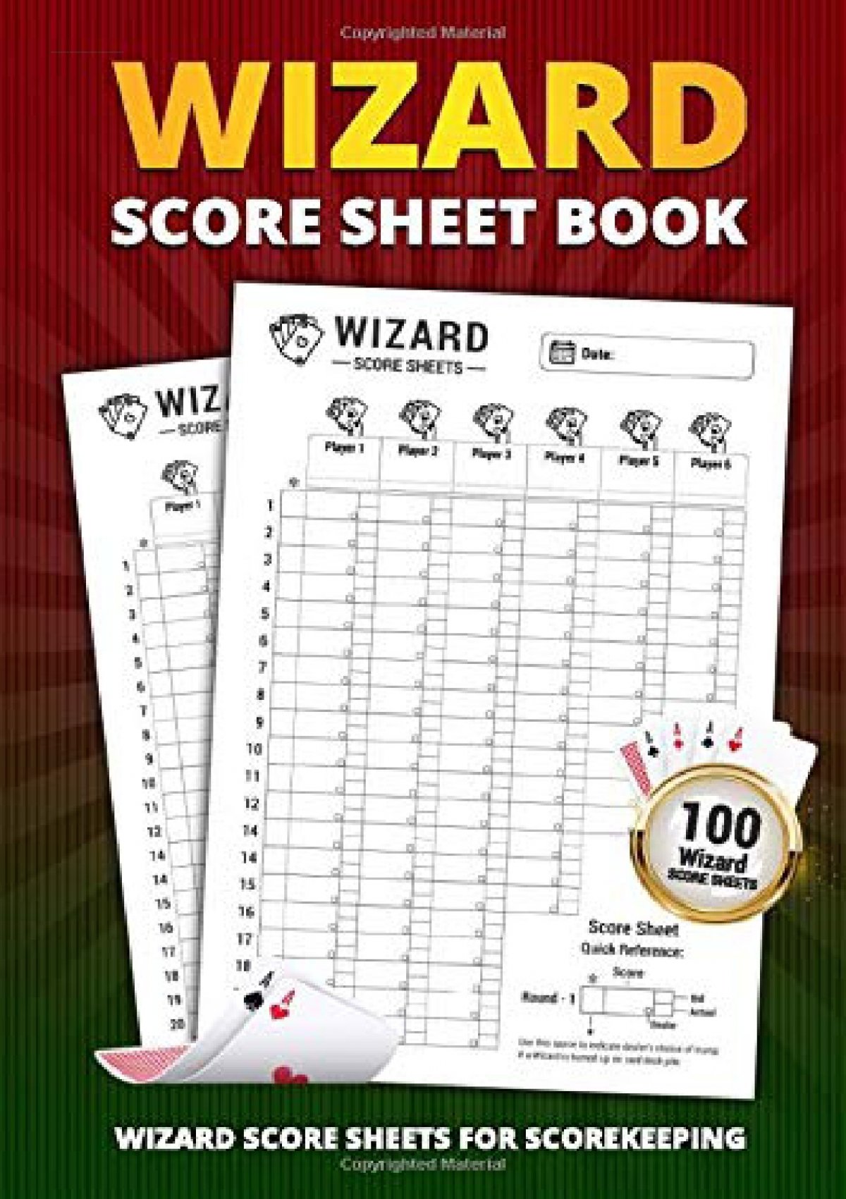 Wizard Game Tracker Sheet