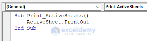 VBA ActiveSheet Property