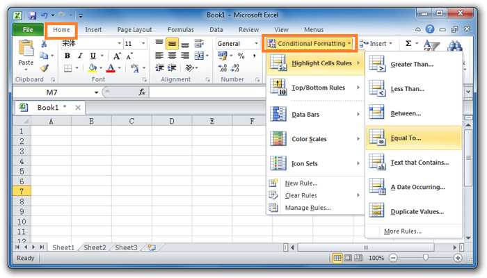 Conditional Formatting for Excel Buttons