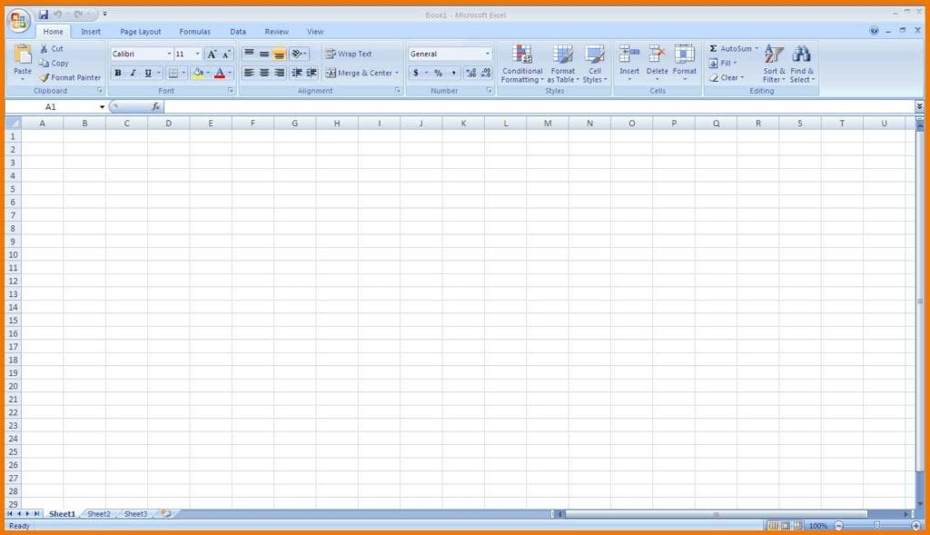 Microsoft Excel Templates Free