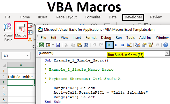 VBA macros