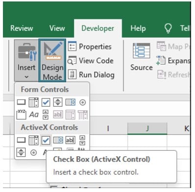 Access VBA Checkbox Example 1