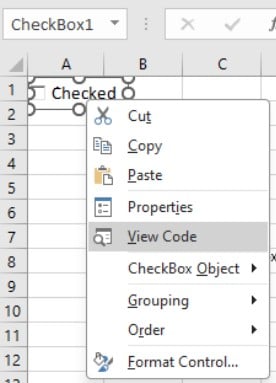 Access VBA Checkbox Example 2