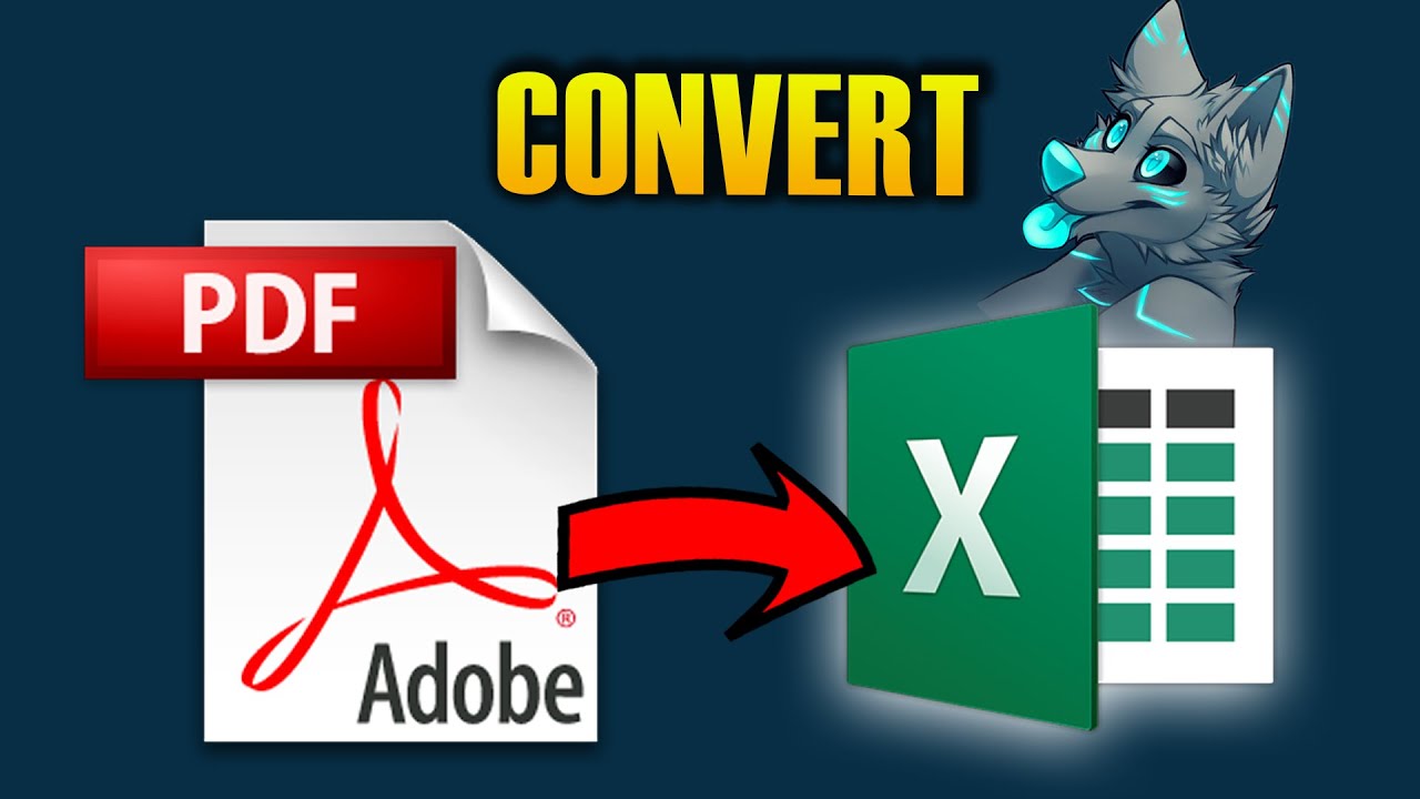 Adobe Excel Converter