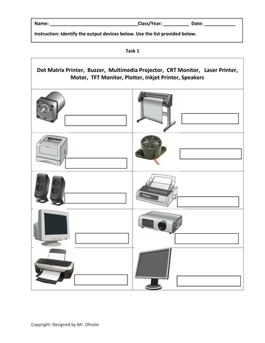 Apple Tablet and Keyboard Color by Number Device Worksheet