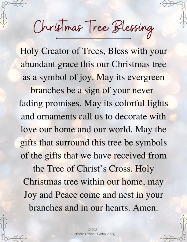 Blessing A Christmas Tree: A Timeless Holiday Tradition