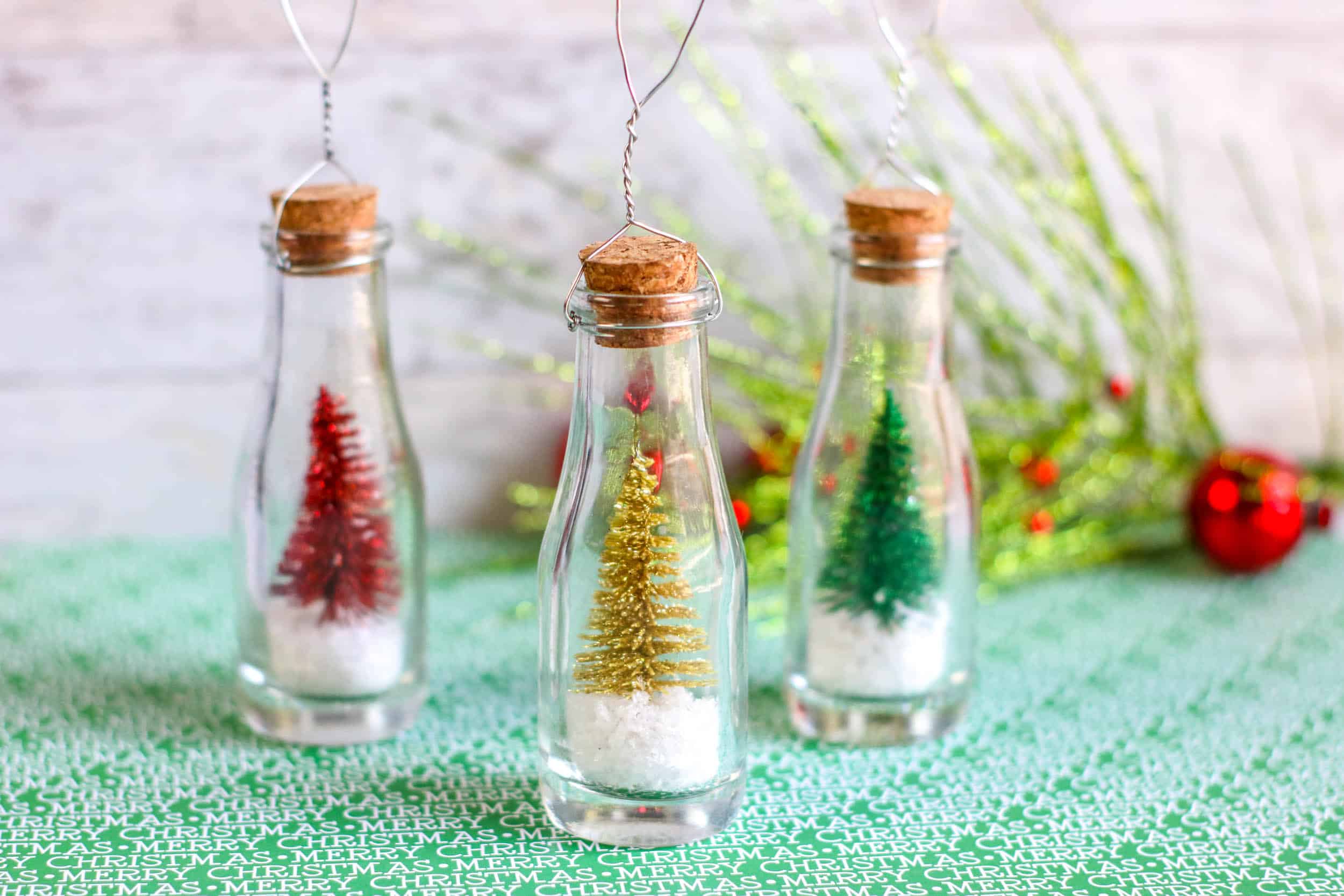 Bottle Christmas Tree Decorations To Try This Season