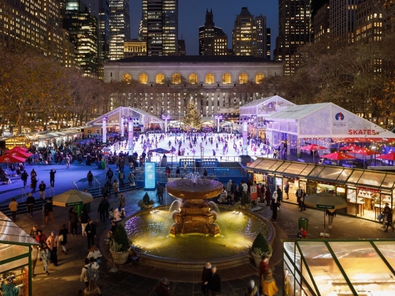 Bryant Park Holiday Market Hours On Christmas Eve