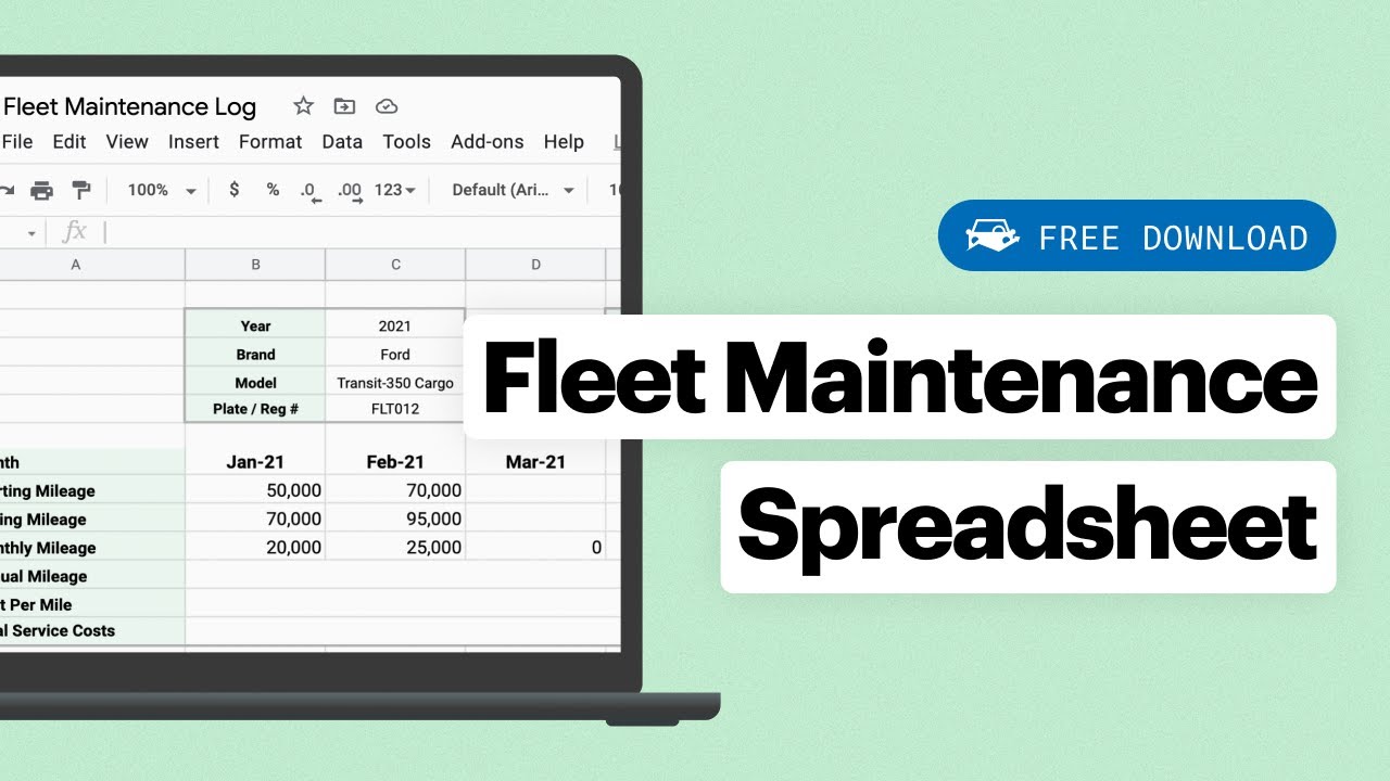 Car Maintenance Analysis Excel