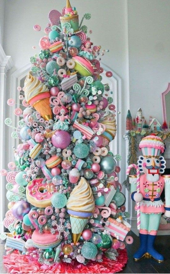 Christmas Tree Decorations With Candy Inspiration