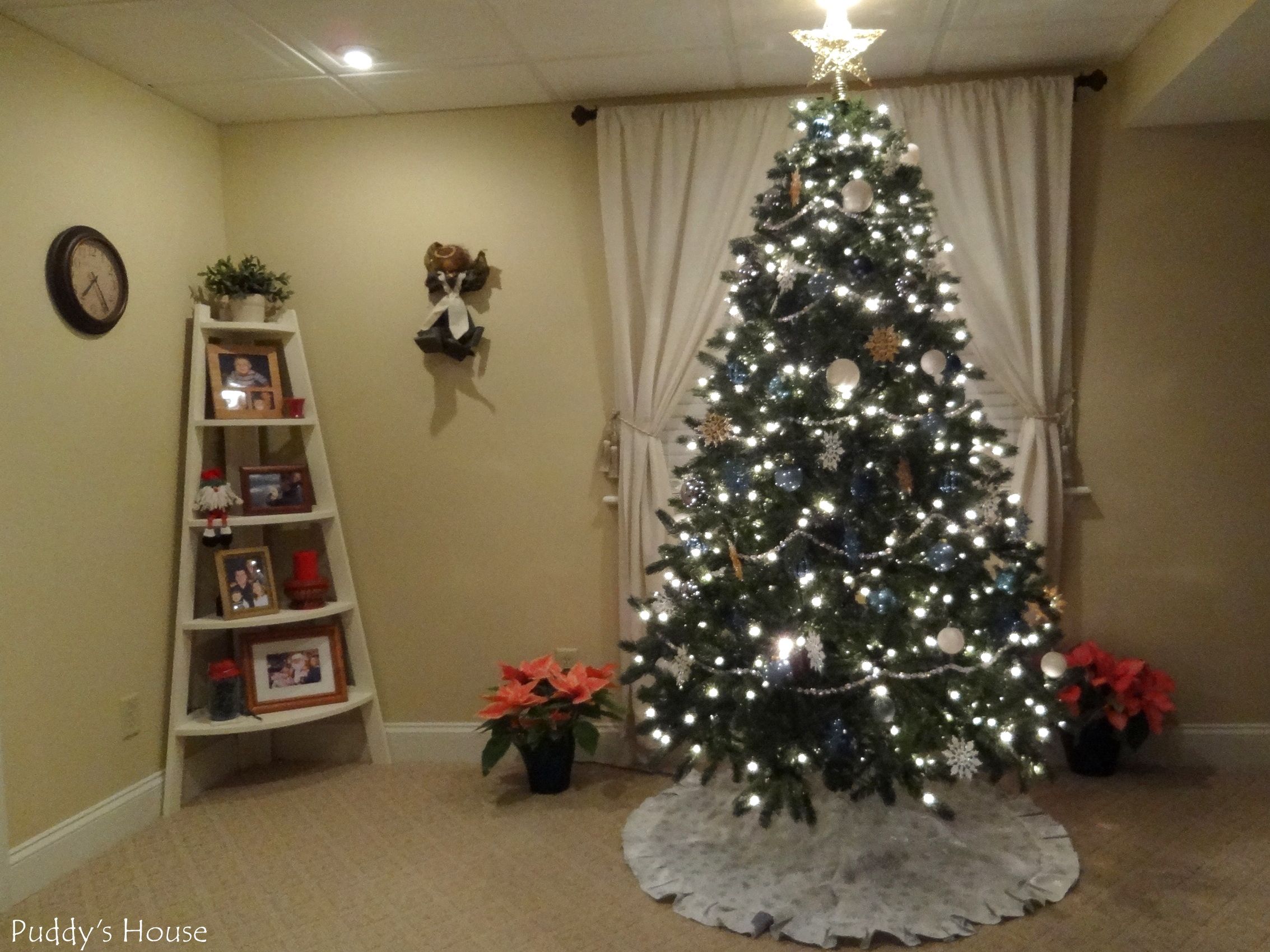 Christmas Tree In The Basement: A Unique Holiday Idea