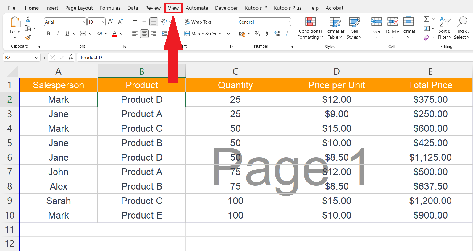 Delete Page 1 From Excel In Simple Steps