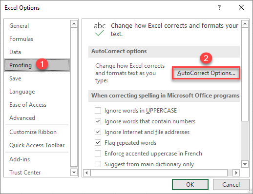 Disable Auto-Hyperlinks in Excel