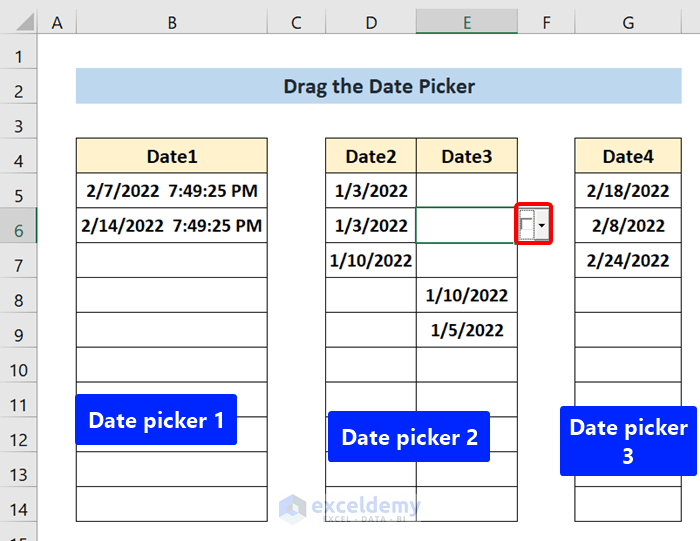 Download Date Picker For Excel Made Easy