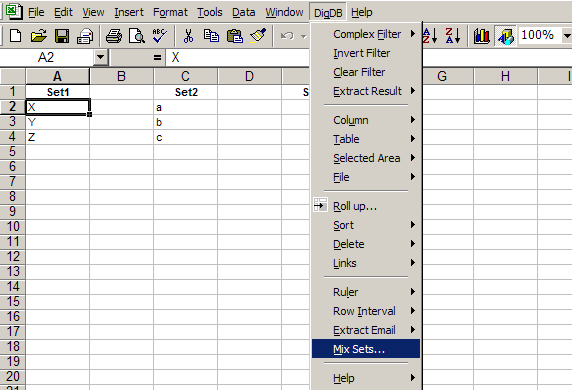 Combining worksheets using add-ins in Excel