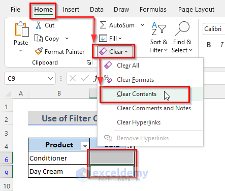 Different methods to replace blank cells with zeros in Excel