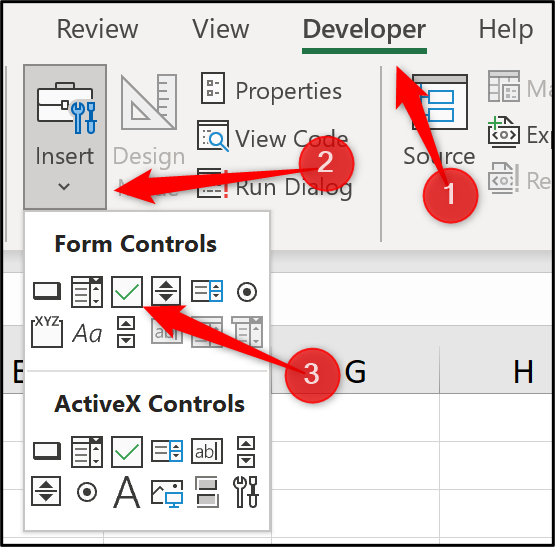 Excel Checkbox Add-in