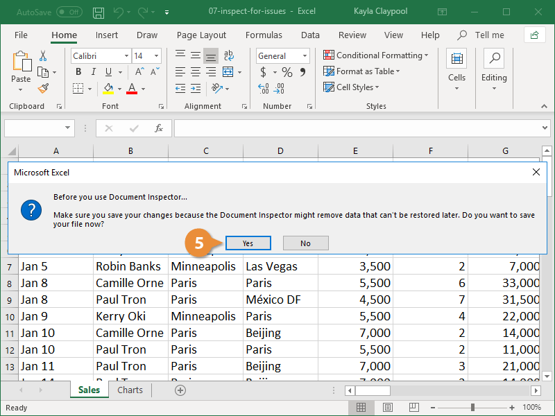 Excel Data Issues