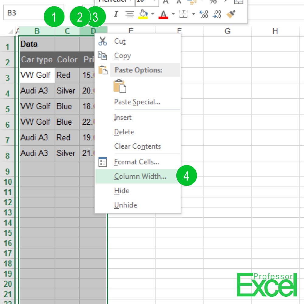 Excel Distribute Rows Feature