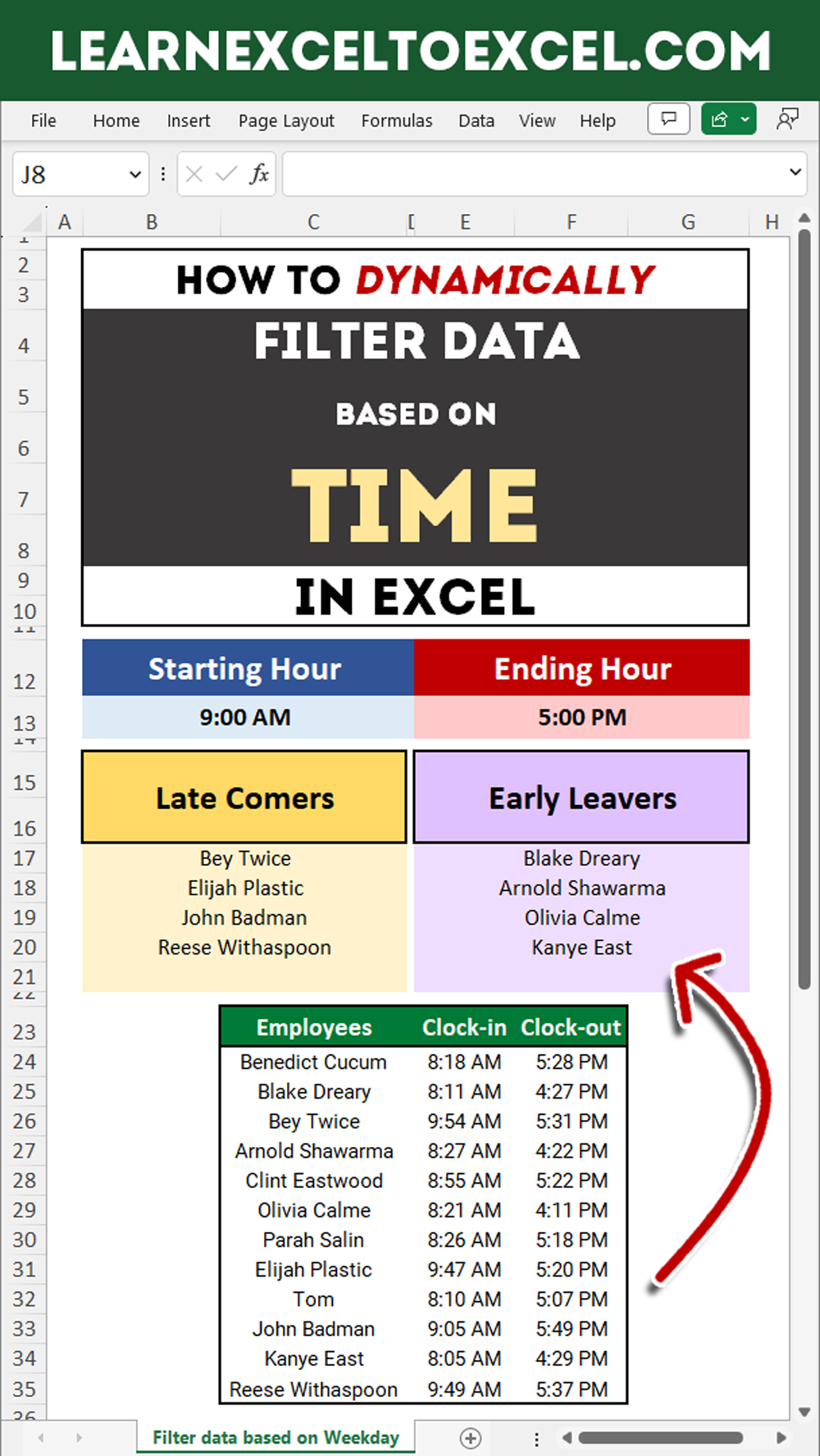 Excel Filter Function Hacks