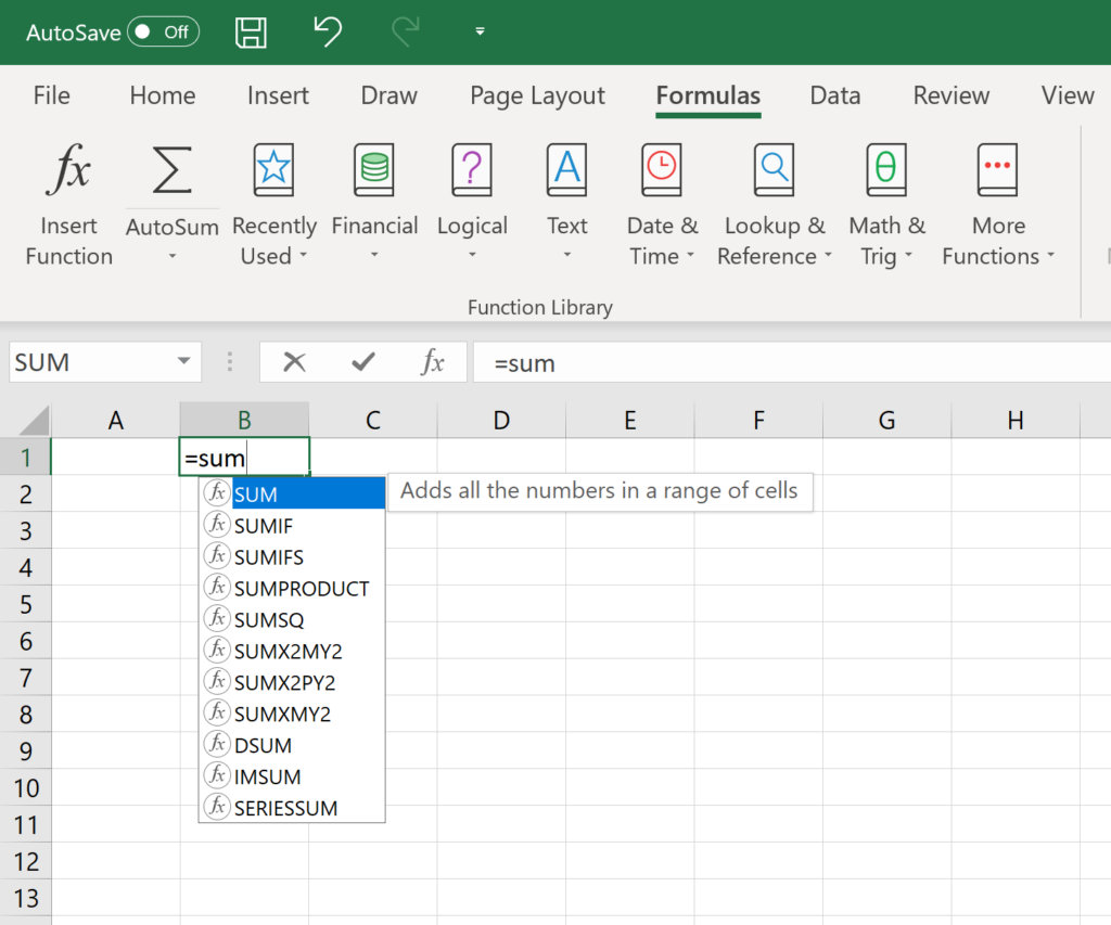 Using STDEV.P and AVERAGE Functions