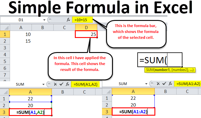 Excel Formula Examples