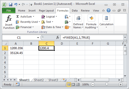 Excel formula fixes