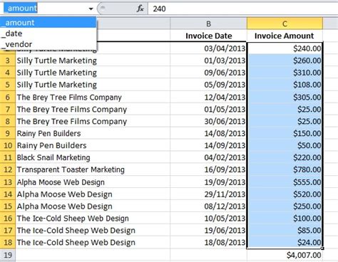 Excel Formula Help