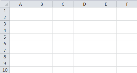 Excel Grid Lines View