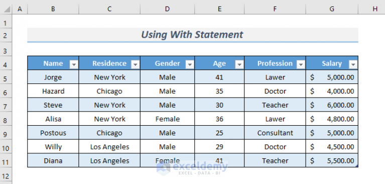 Excel Header Row VBA Macro