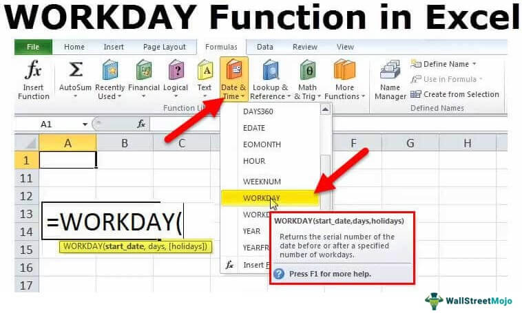 Excel IF Working Days