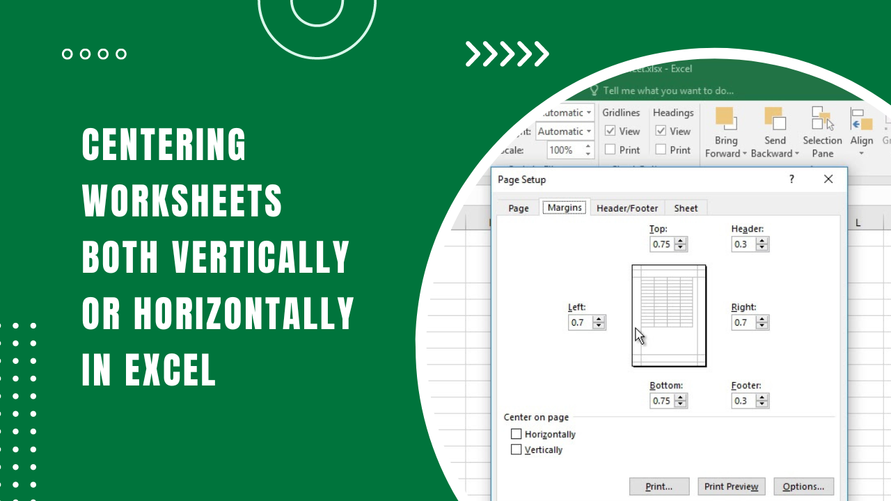 Excel Image Centering Tool