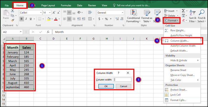 Excel Larger Cell